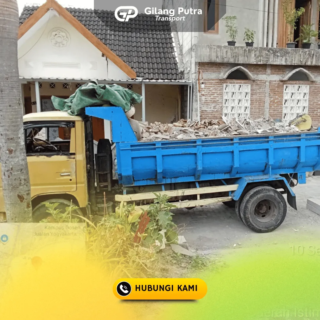 Jasa Buang Puing Jogja - Gilang Putra Transport