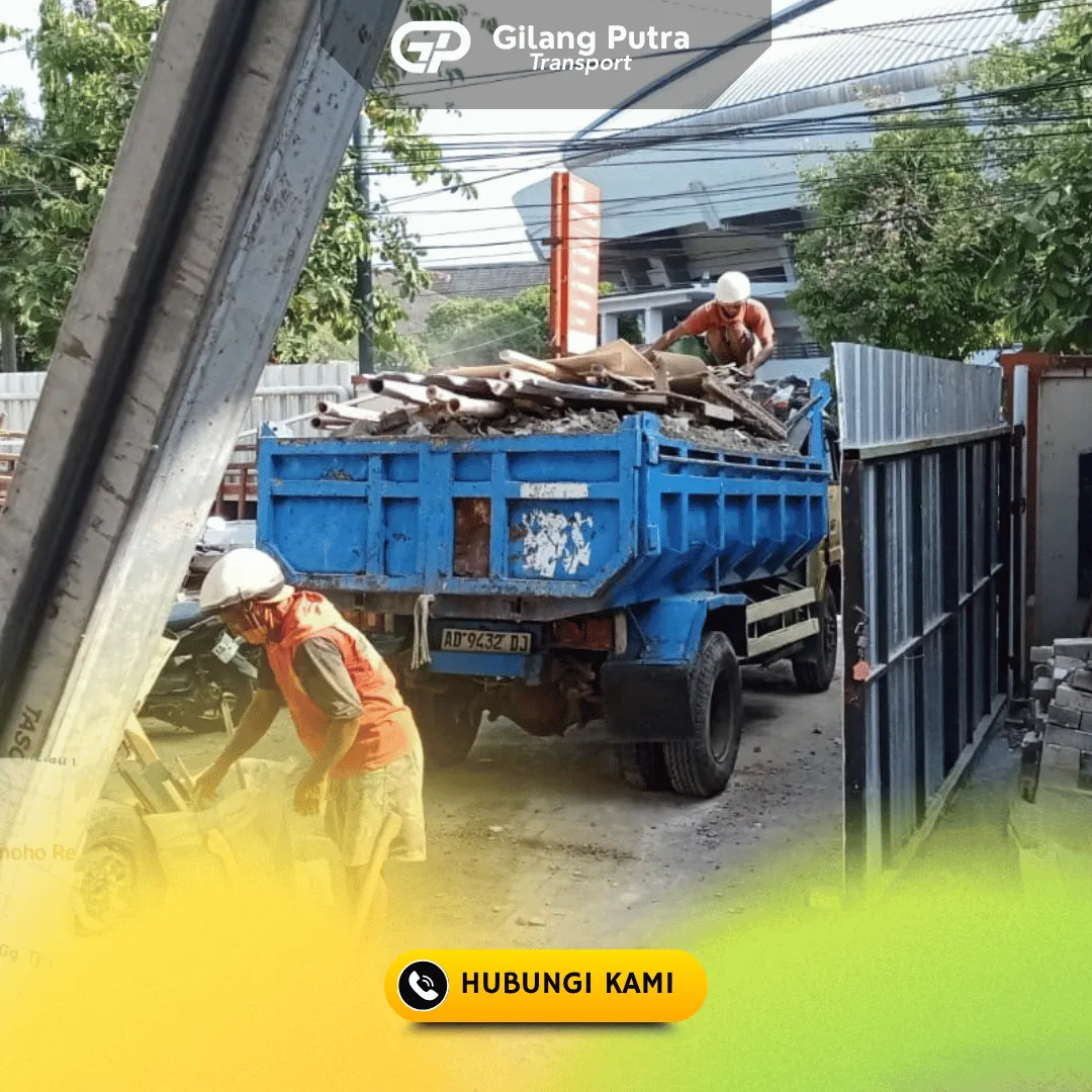 Jasa Buang Puing Jogja - Gilang Putra Transport